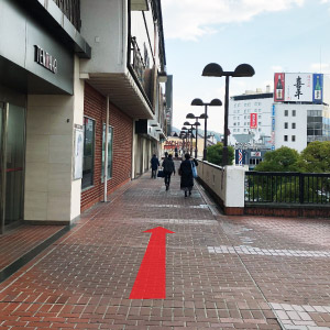 天満屋横の高架橋