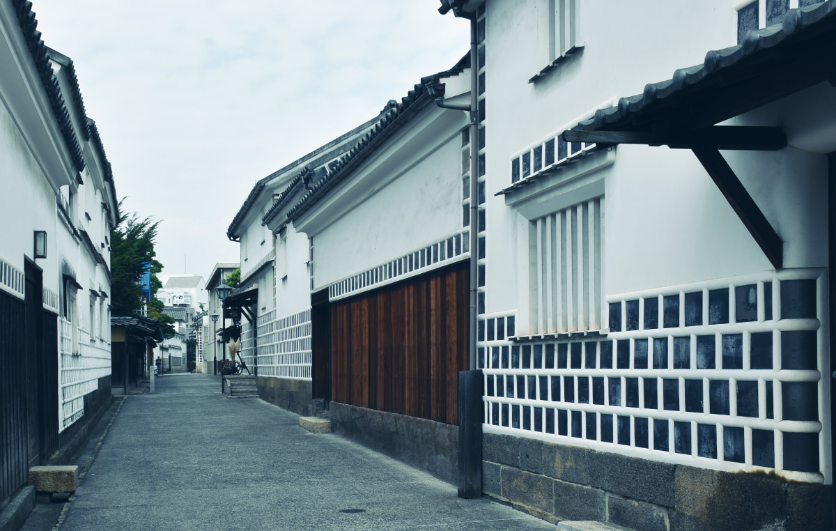 倉敷美観地区の風景